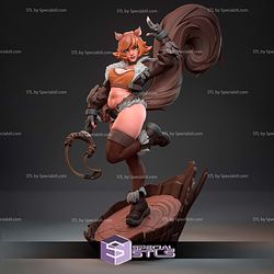 Squirrel Girl Thicc Marvel Rivals STL Files