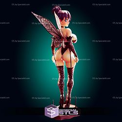 Tinker Bell Goth Curvy Girl STL Files