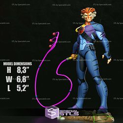 Tygra Thundercats and Rope STL Files