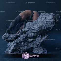 Yoruichi Crawl Pose STL Files