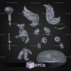 Yrel Warcraft Standing STL Files