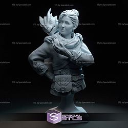 Zoe Split Fiction Bust STL Files