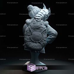 Zoe Split Fiction Bust STL Files