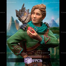 Zoe Split Fiction STL Files