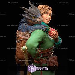 Zoe Split Fiction STL Files
