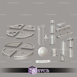 Aiolos Sagittarius Divine Diorama STL Files