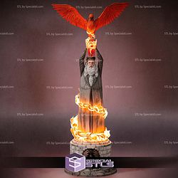 Albus Dumbledore and Phoenix STL Files