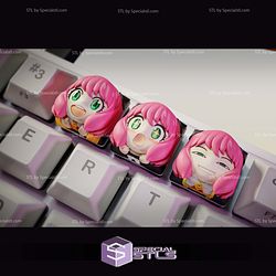 Anya Forger Keycap STL Files