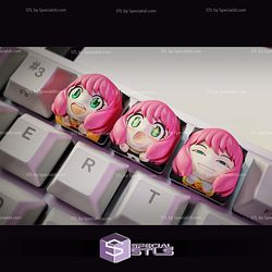 Anya Forger Keycap STL Files