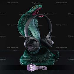 Basic STL King Cobra Headphone Holder