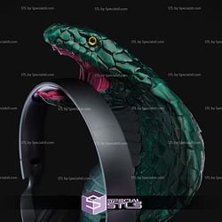 Basic STL King Cobra Headphone Holder