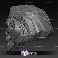 Cosplay STL Files Anduin Wrynn Helmet