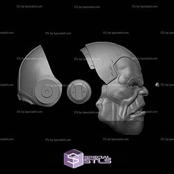 Cosplay STL Files Apocalypse Head XM