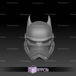 Cosplay STL Files Bat Trooper Helmet