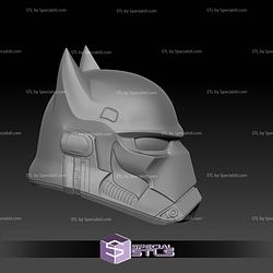 Cosplay STL Files Bat Trooper Helmet