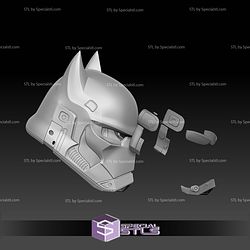Cosplay STL Files Bat Trooper Helmet