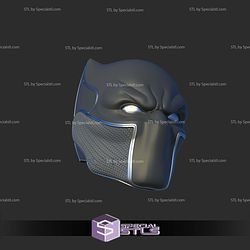 Cosplay STL Files Black Panther XM Helmet