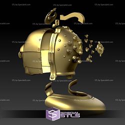 Cosplay STL Files C3PO Samurai Helmet