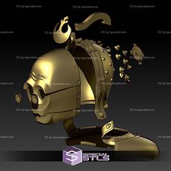 Cosplay STL Files C3PO Samurai Helmet