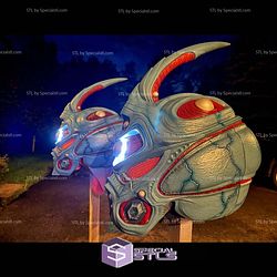 Cosplay STL Files Guyver Helmet