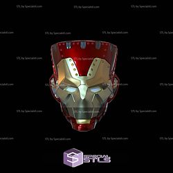 Cosplay STL Files Iron Frankenstein Helmet and Head