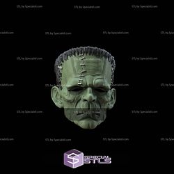 Cosplay STL Files Iron Frankenstein Helmet and Head