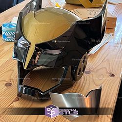 Cosplay STL Files Iron Wolverine Helmet