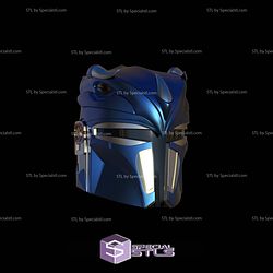 Cosplay STL Files Mandalorian Blue Ranger
