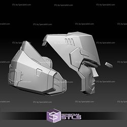 Cosplay STL Files Megatron Helmet V5