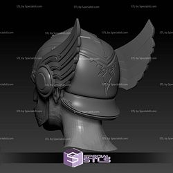 Cosplay STL Files Mighty Thor Helmet