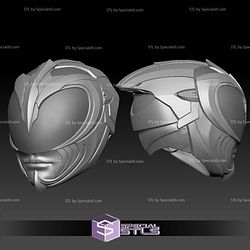 Cosplay STL Files Pink Ranger Concept Helmet