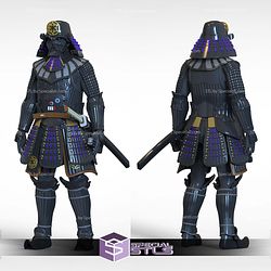 Cosplay STL Files Samurai Darth Vader Armor V2