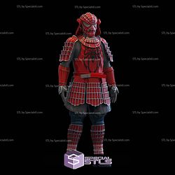 Cosplay STL Files Spiderman Samurai