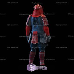 Cosplay STL Files Spiderman Samurai