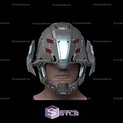 Cosplay STL Files Ultron XM Helmet