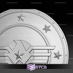 Cosplay STL Files Wonder Woman Shield