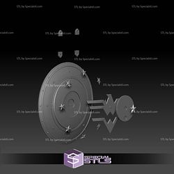 Cosplay STL Files Wonder Woman Shield