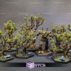 Dark Oak Forest The Lazy Forger Miniatures