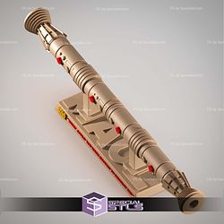 Darth Maul Original Lightsaber STL Files