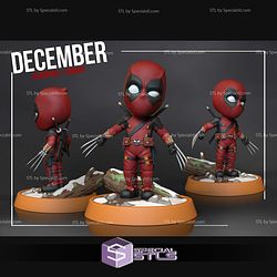 Deadpool Claw Chibi STL Files