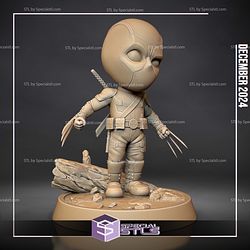 Deadpool Claw Chibi STL Files