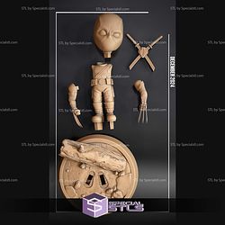 Deadpool Claw Chibi STL Files