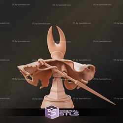 Hornet Female Bust Hollow Knight STL Files