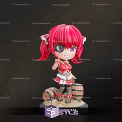 Houshou Marine Vtuber Chibi V2 STL Files