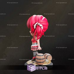 Houshou Marine Vtuber Chibi V2 STL Files