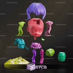 Houshou Marine Vtuber Chibi V2 STL Files