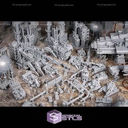 Industrial Terrain Bundle The Lazy Forger Miniatures