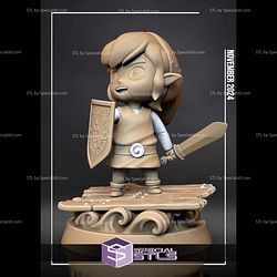Link 1-10 Chibi STL Files