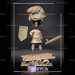 Link 1-10 Chibi STL Files