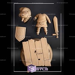 Link 1-10 Chibi STL Files